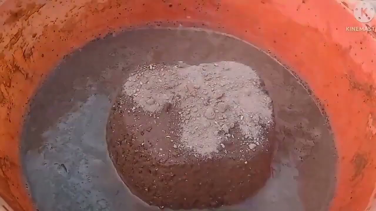 ASMR|| Pure Reddirt Cement Crumbling #satisfying #odlysatisfying #relaxing #clay #asmrvideos #asmr