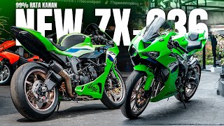 NEW KAWASAKI ZX-636 99% RATA KANAN