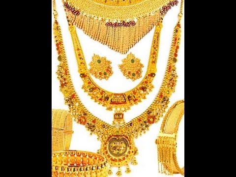 Gold Ornaments Designs For Marriage 1