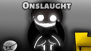 Onslaught | bob vs ron, opheebop and littleman | (remastered original animation);D