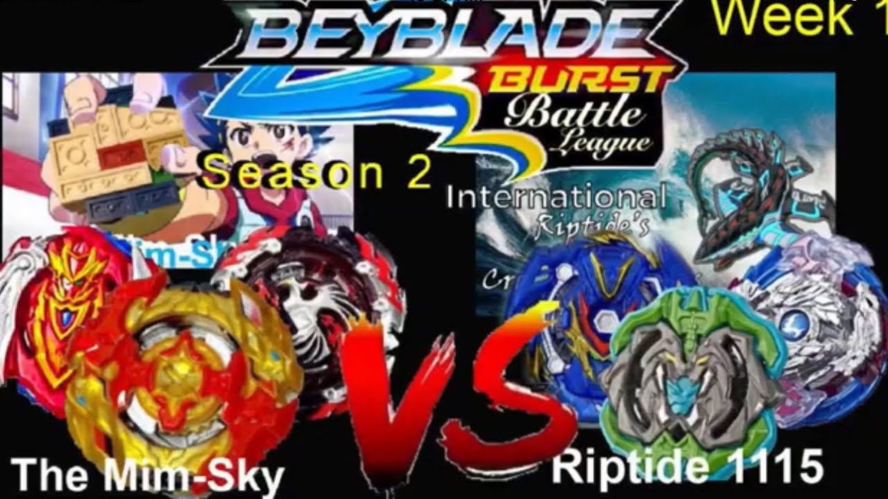 The Mim-Sky vs Riptide 1115 | Week 1 | Beyblade Burst Battle League International | Beyblade Burst