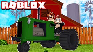 Got My Tractor In Roblox Robloxian High School Youtube - roblox tractor