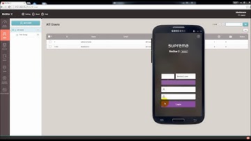 BioStar2 Mobile Config