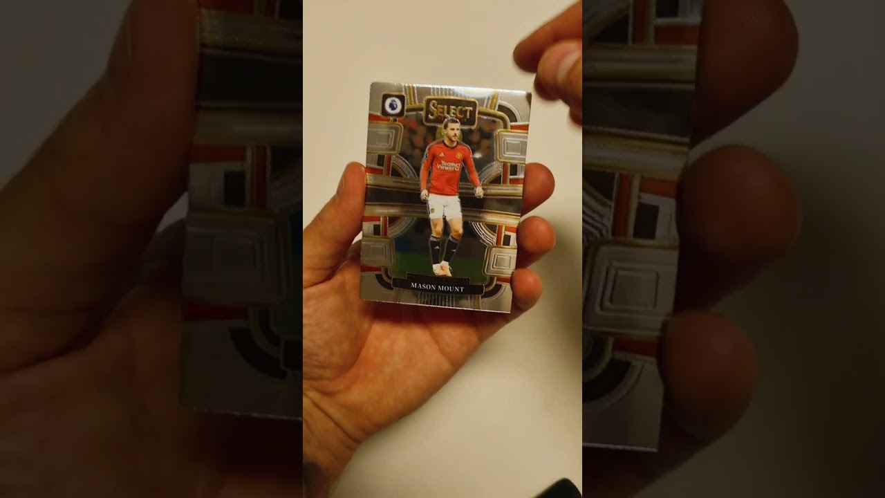 Opening a Panini Select 23/24 Premier League booster pack 