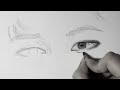 رسم عيون نامجون من بي تي اس Draw Namjoon Eyes 