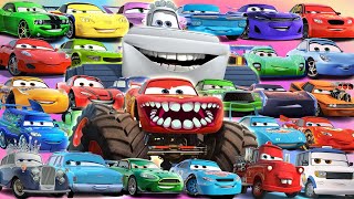Looking For Disney Pixar Cars Lightning Mcqueen, Russian Racer, Cal Weathers, Chick Hicks, Cruz