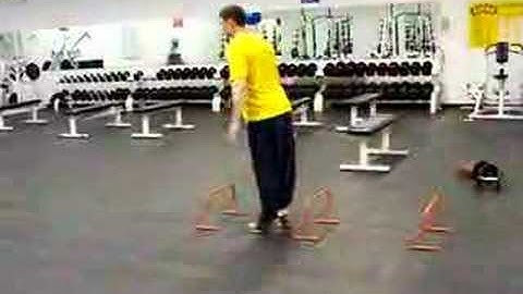 Forward Hurdle Hops (pause, continuous)