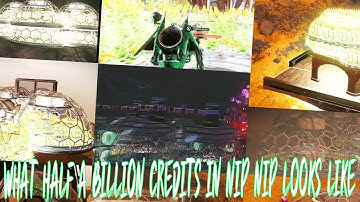 Full Tour of All 10 Of My Nip Nip Farms in No Mans Sky! Over half a billion Credits in NIp Nip