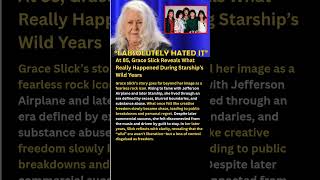 Famous At 85, Grace Slick Reveals What Really Happened During Starship’s Wild Years #shorts Profile