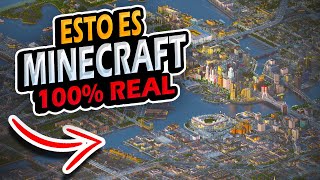 Estos Jugadores Crearon La Ciudad MÁS GRANDE de Minecraft!