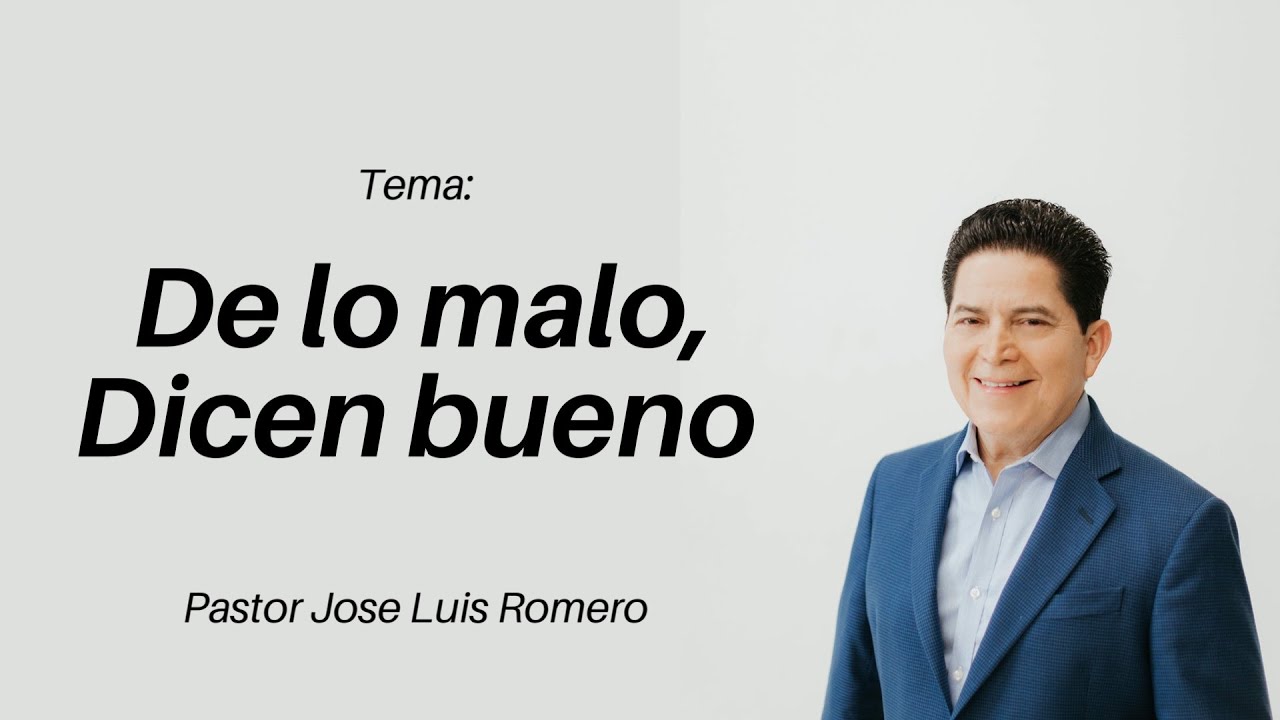 De Los Que A Lo Malo Dicen Bueno, Y A Lo Bueno Malo