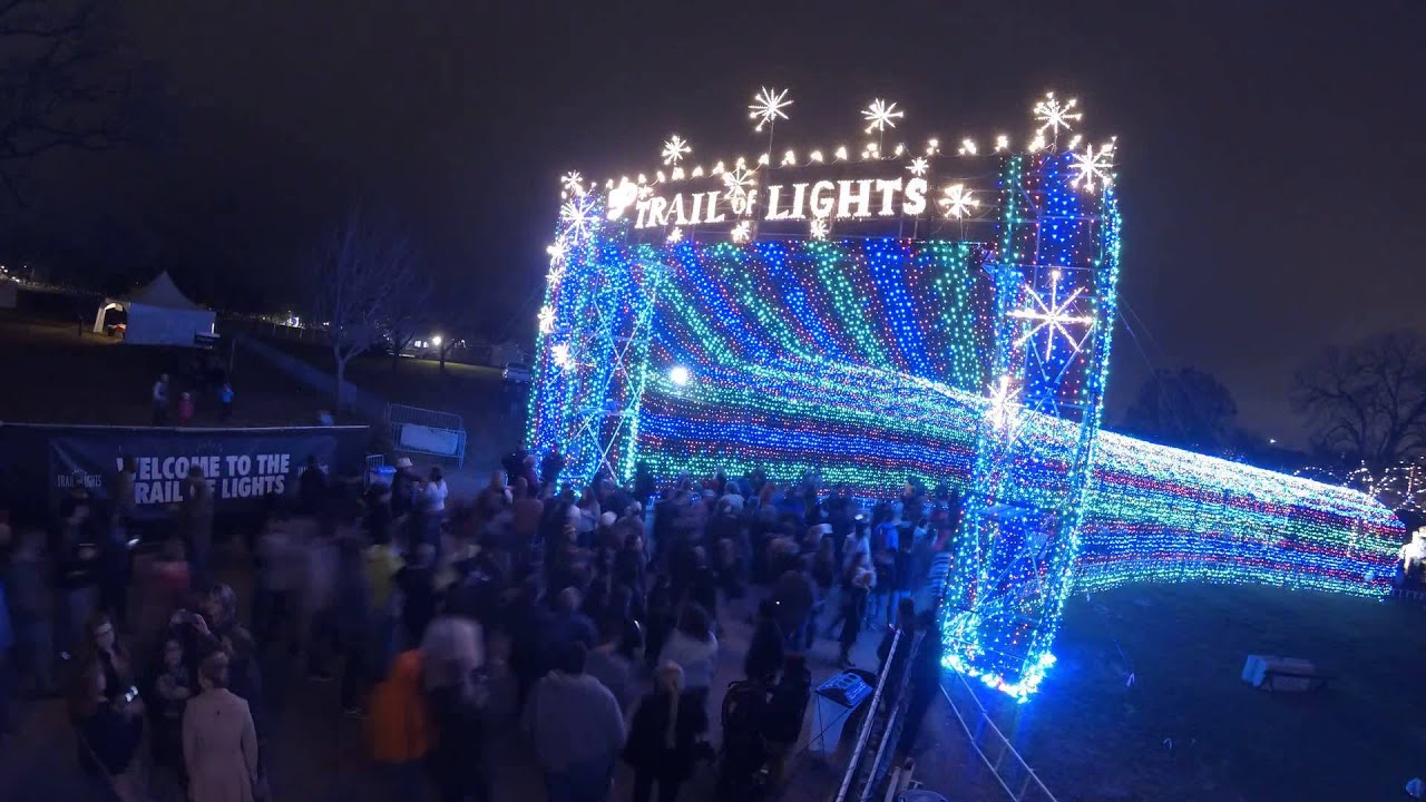 austin trail of lights front entry timelapse 12 18 2014 zilker trail of lights