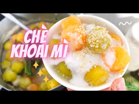 Video Nấu chè khoai mì ruột vàng thơm ngon siêu dễ ||... - youtube
