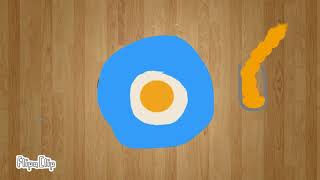 Stopmotion animation fried egg  #drawasmile #flipaclip