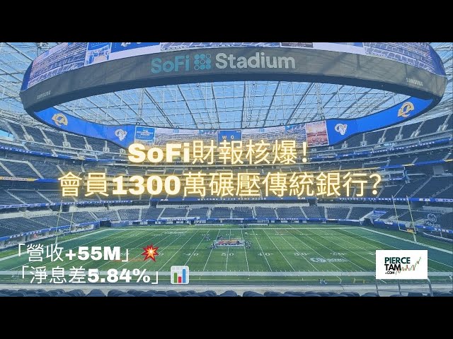 🔥【SoFi財報爆擊】營收949M狂超預期55M！會員1300萬護城河成型，Fintech巨頭劍指銀行霸業？