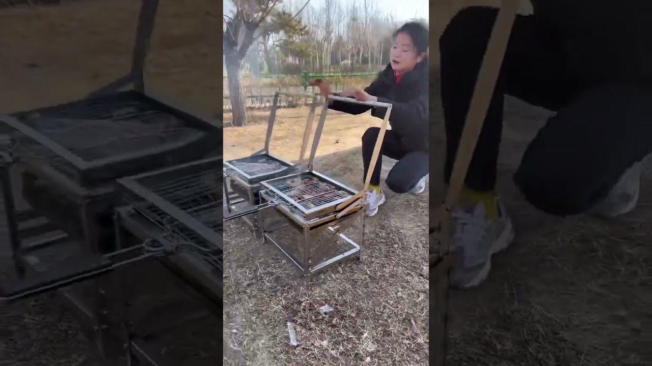 The new barbecue grills: the perfect barbecue grill for camping and outdoor cooking.