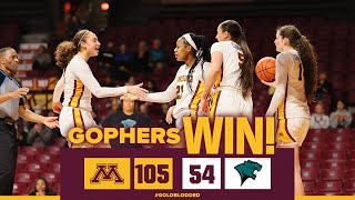 Highlights: Gopher Women's Basketball Scores 105 in Win over Chicago State screenshot 5