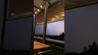 อากาศช่วงนี้😱⚡️⛈ #thailand #weather #rain #cat #food #thunderstorm