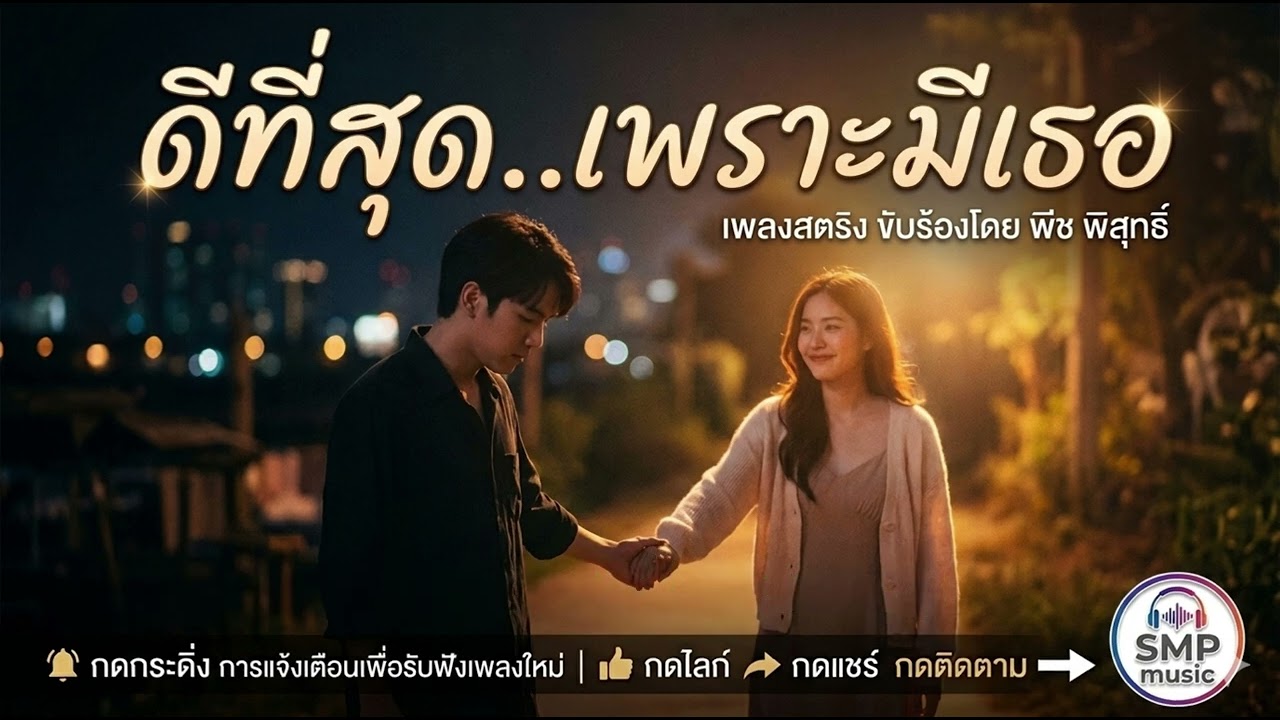 ดีที่สุด...เพราะมีเธอ - พีช พิสุทธิ์ [official audio]