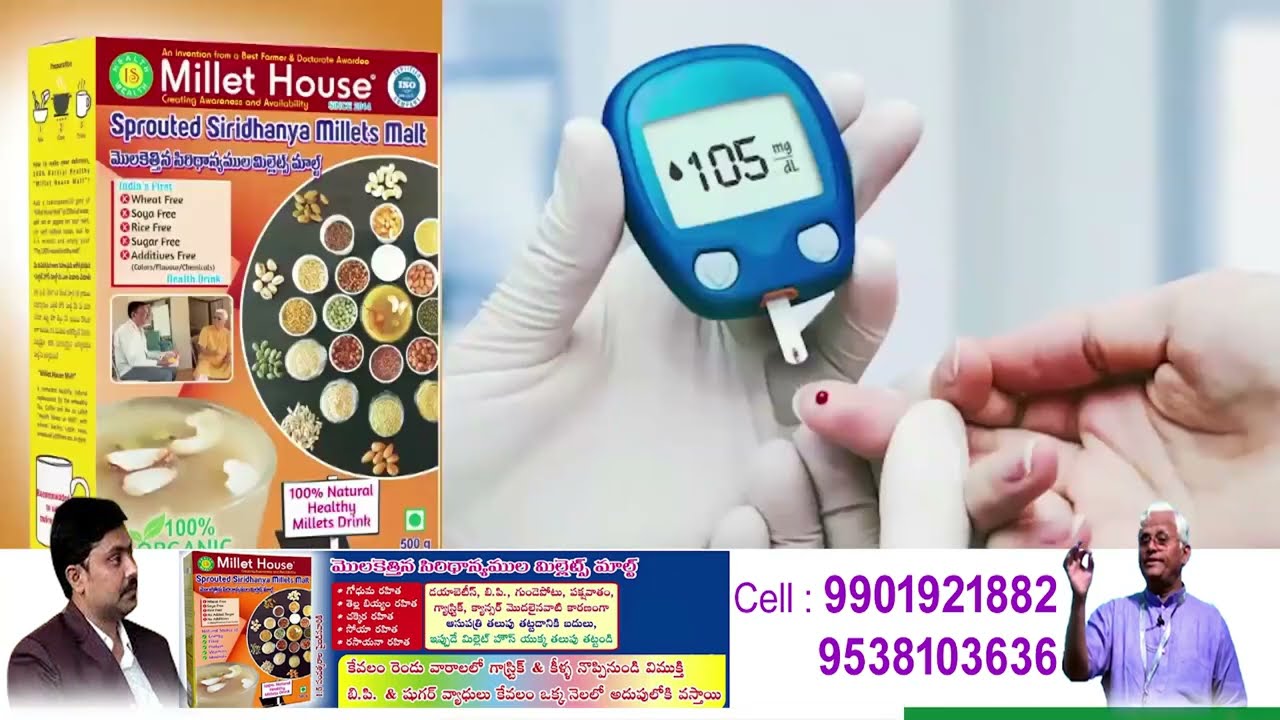 Millet House Malt Telugu Dr Khadar Vali Father of Millets YouTube