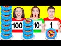 1, 10 или 100 Слоев Еды Челлендж от Multi DO Challenge