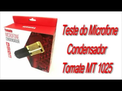 Microfone Condensador MT-1025 - Tomate