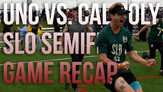 UNC vs. Cal Poly SLO: D-I College Nationals Men's Semifinal Recap