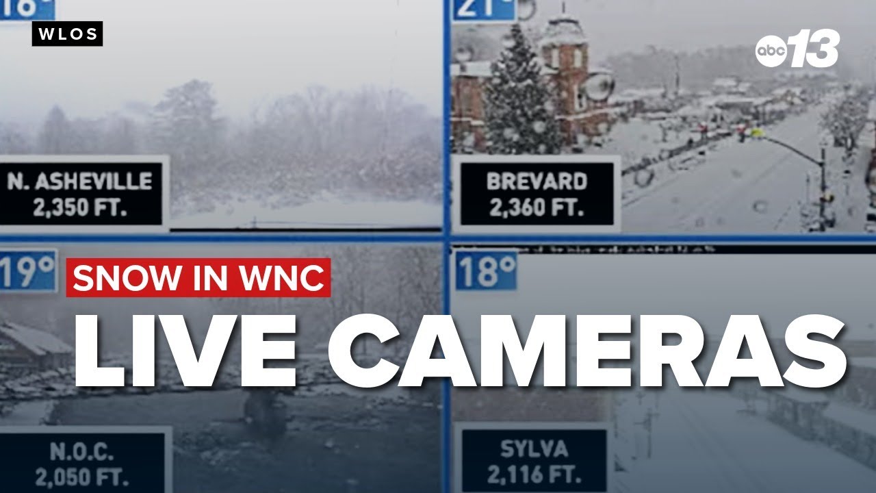 **LIVE** See snow falling across WNC - YouTube