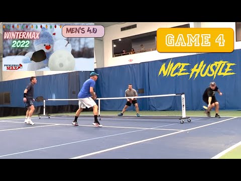 Winter Max Pickleball Tournament Men's Doubles 4.0 Game 4