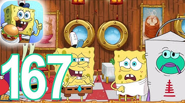SpongeBob: Krusty Cook-Off - Wet Noodle  Level  71 - 80 Gameplay Video Part 167 (iOS Android)