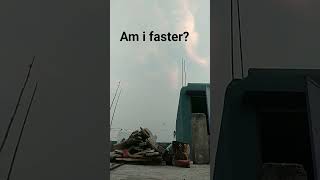am i faster #speed #shorts #fast #roblox #minecraft #ff
