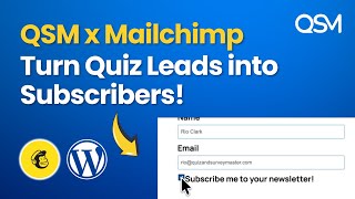 How to Connect Quiz and Survey Master with Mailchimp | Automate Your Email Marketing in WordPress