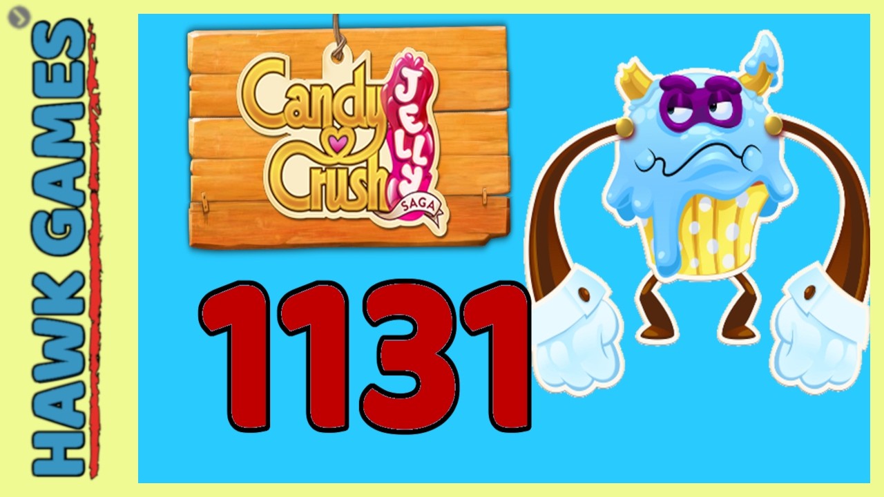 Puffler Candy Crush Jelly Saga Level 1131 Hard (Puffler Boss mode) - 3 Stars ...