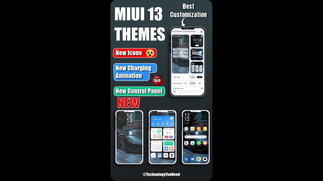 Best Theme For MIUI 13  | Must Try This theme 💯⚡ 