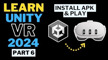 How to Export your Unity VR Game to Meta Quest 3 VR Headset (Unity VR Basics 2024) Part 6
