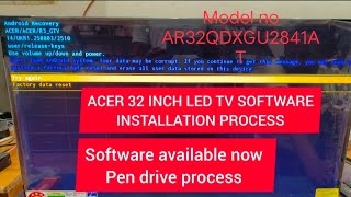 Acer 32 inch led tv software installation full video Android recovery solutions #AR32QDXGU2841A screenshot 5