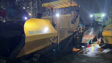 Máy Rải Demag DF115C đã bàn giao cho khách