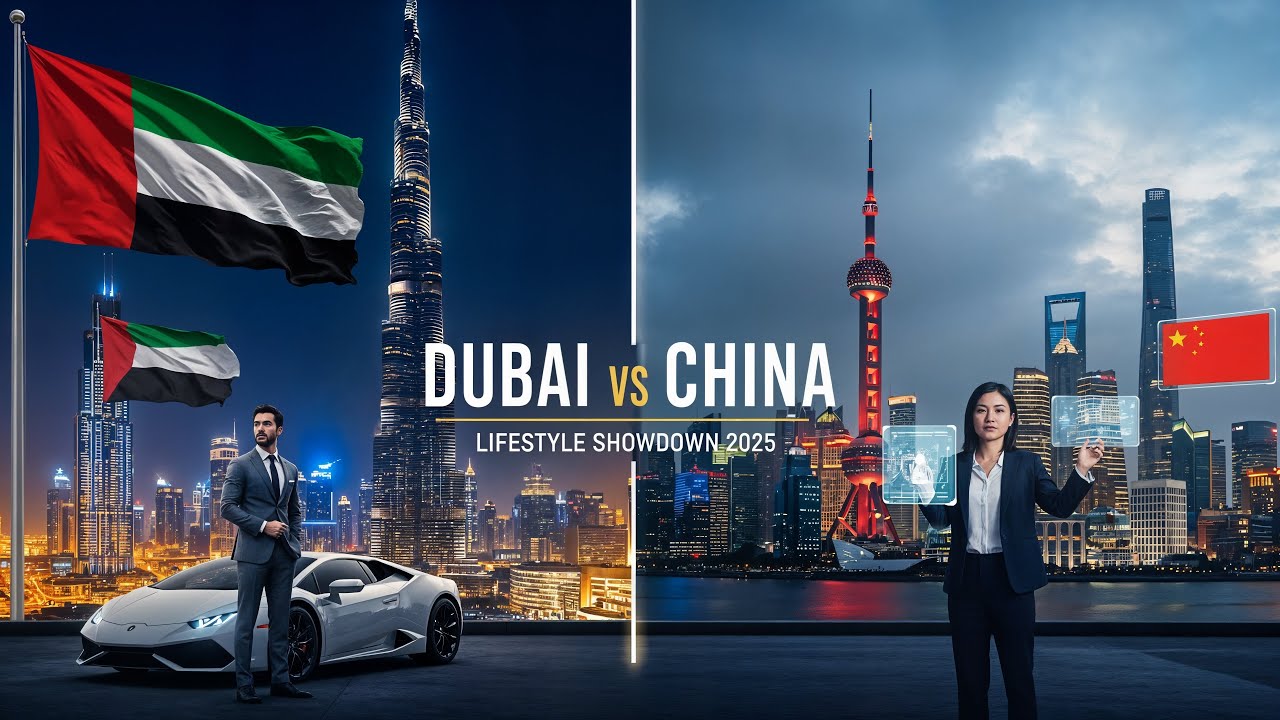 “Dubai vs China | Lifestyle Showdown 🌆 Luxury Meets Power – East vs Middle East!” 