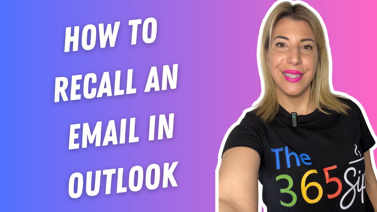 How to Recall an Email in Outlook | Outlook Recall Explained