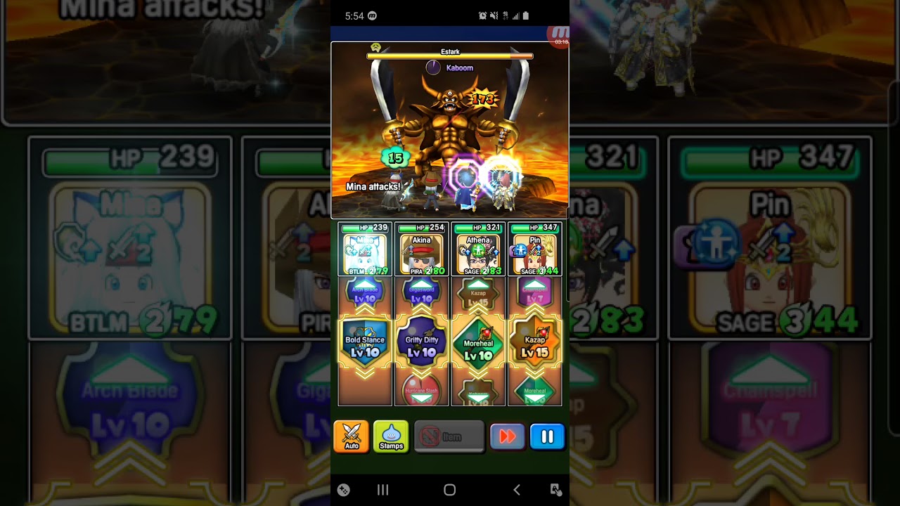 DQOTS Challenge Estark - Fiend Class - 15 Turns