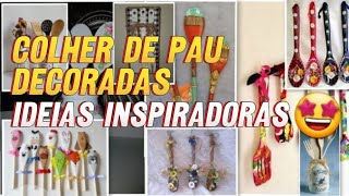 Colher de Pau: Ideias para decorar ou presentear