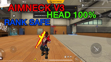 FREE FIRE AIMNECK V3 ANTIBAN ANTIBLACK SAFE IN RANKS IMAZING ,FILZA ,ICLOUD 100%