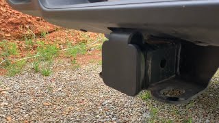 BougeRV 2 Inch Trailer Hitch Cover Fits 2 Inch Receivers Class 3 4 5