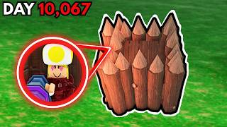 I Built the UNBREAKABLE AFK BASE in 99 Nights in the Forest!