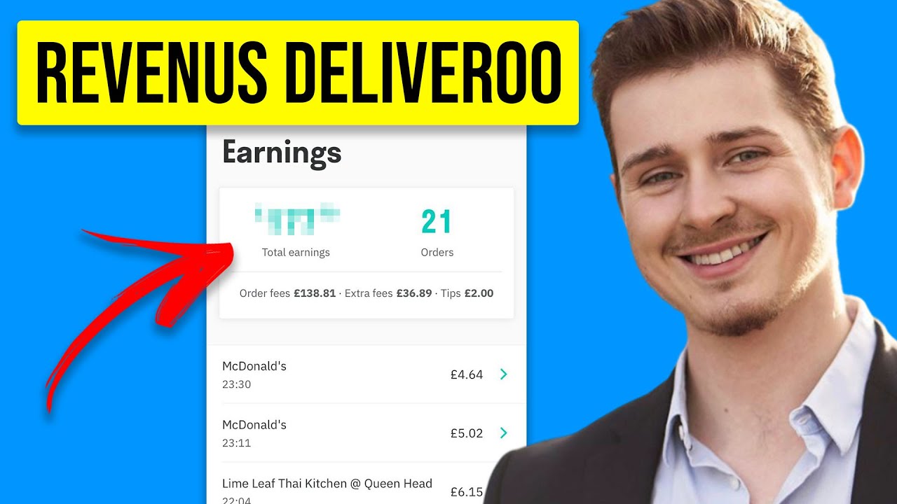 Combien gagne un Livreur Deliveroo : Je révèle TOUT ! (Salaire livreur deliveroo)