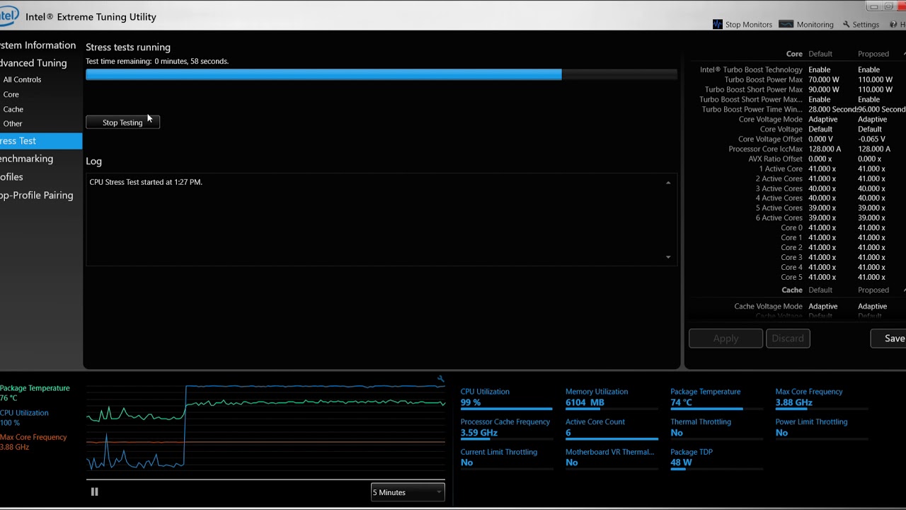 asus intel extreme tuning utility service