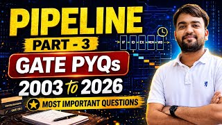PART 3 : PIPELINE PYQs | GATE COA QUESTIONS | GATE 2027 | GATE 2028 | GATE WARRIORS | UPDATED VIDEO