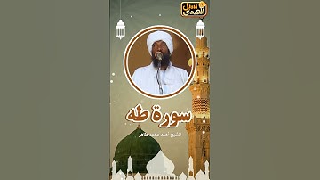تلاوة سودانية خاشعة من سورة طه || الشيخ د. احمد محمد طاهر - وفقه الله