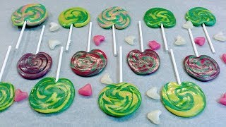 How to make lollipops candy🍡شاهد كيف تصنع حلوي المصاصة و اسرارها  من قلب المؤسسة التعليمية