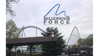 Millennium Force Off-Ride Footage 2019, Cedar Point Part 2 (No Copyright)